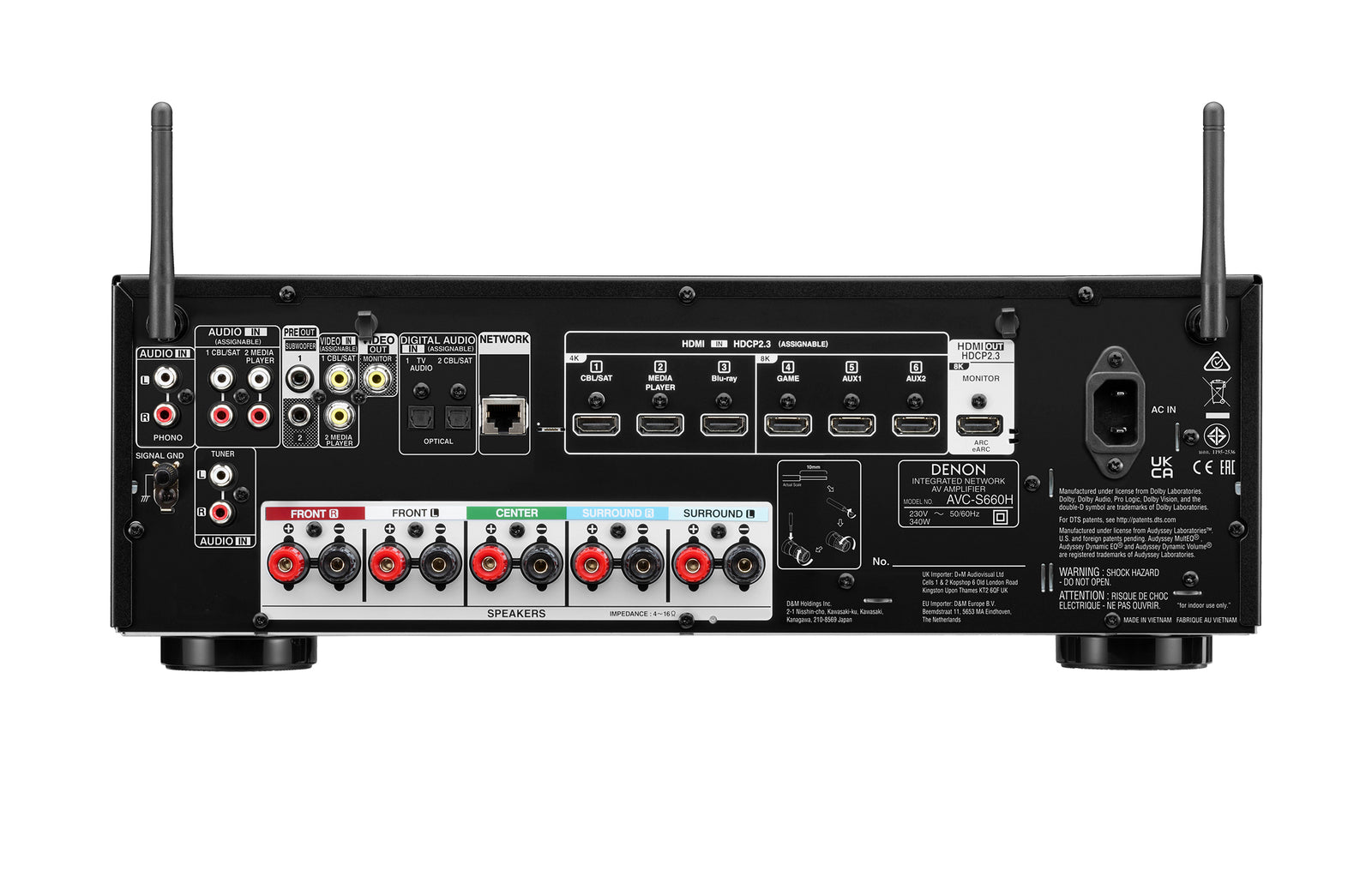 DENON AVC-S660H