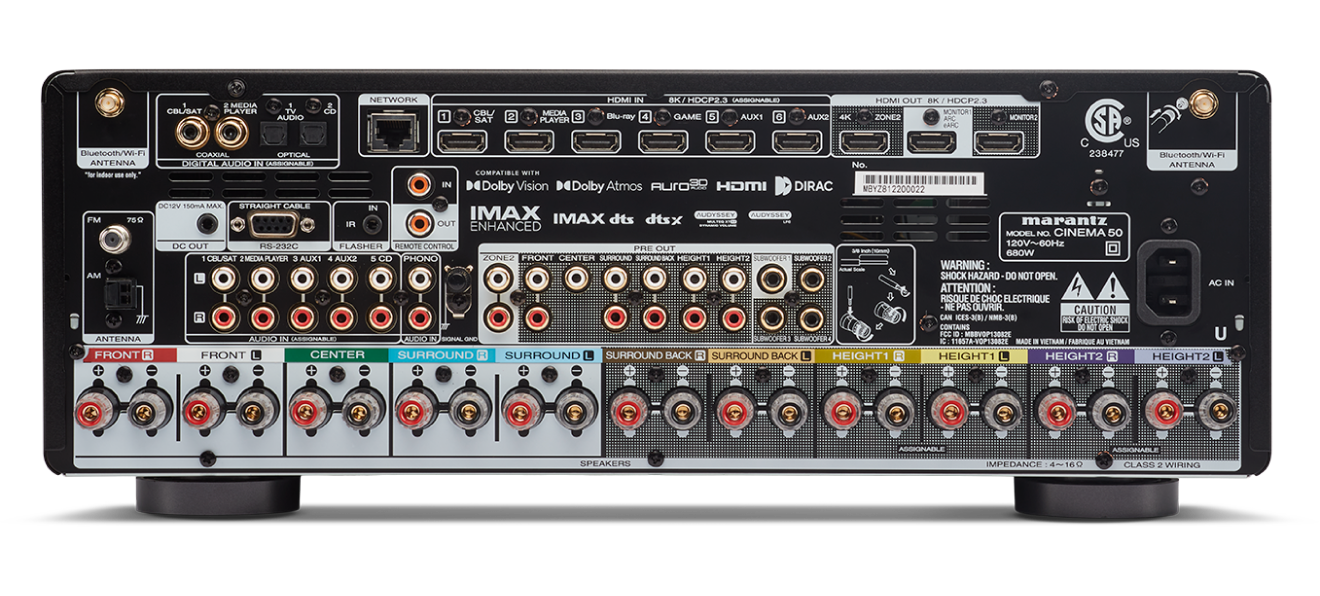 Marantz AV Receiver CINEMA 50
