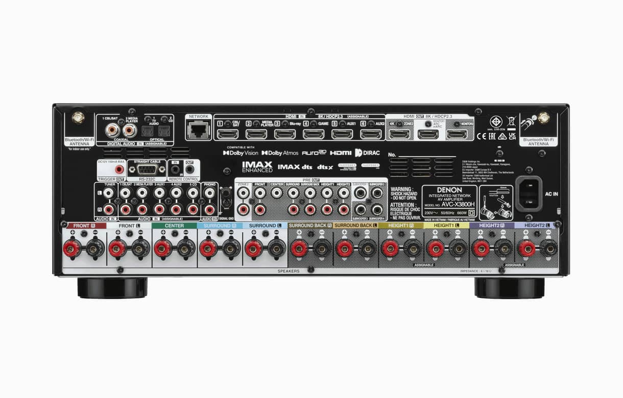 Denon AV Receiver AVC-X3800H