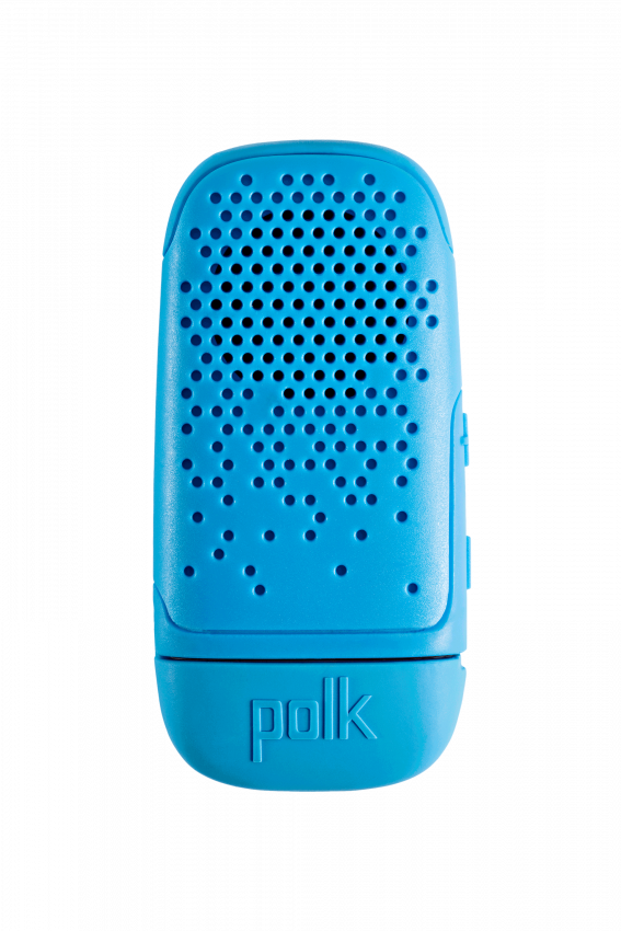 Polk Audio Boom Bit World's First Truly Wearable BT-Speaker Speaker. Blue Colour.