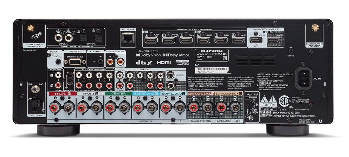 Marantz AV Receiver CINEMA 60