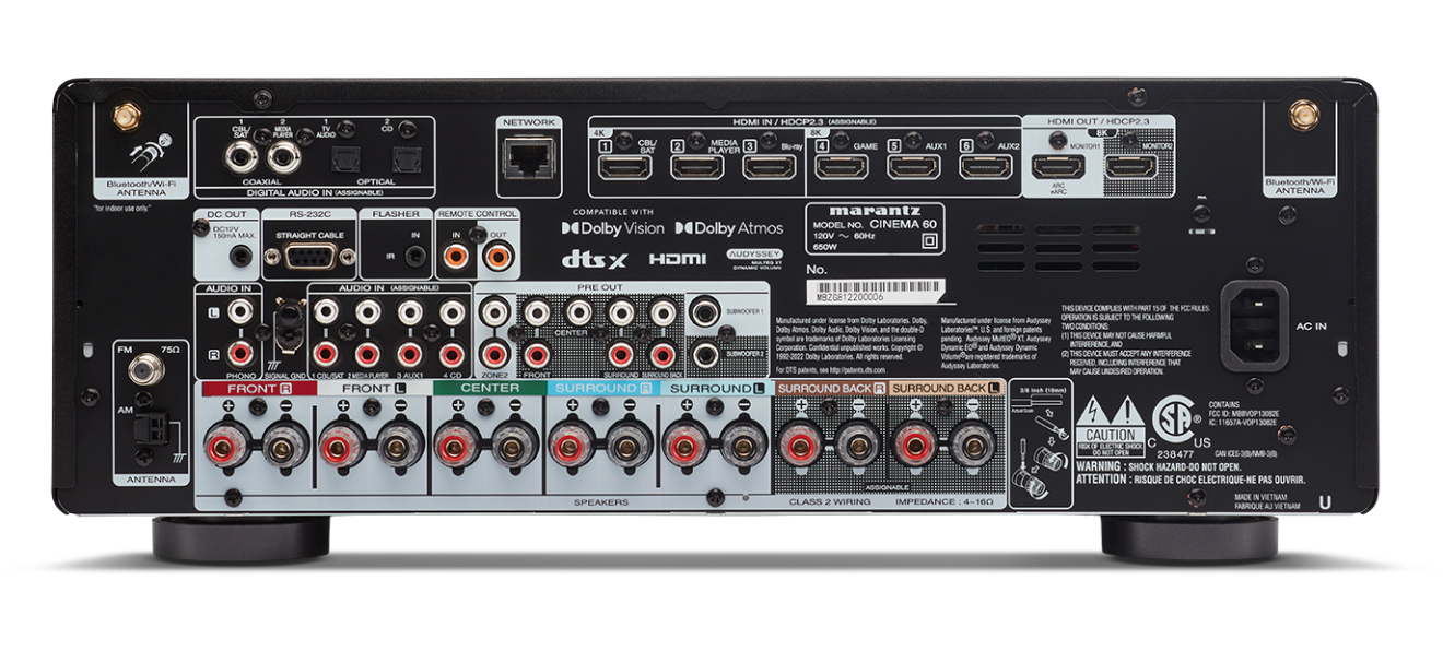 Marantz AV Receiver CINEMA 60