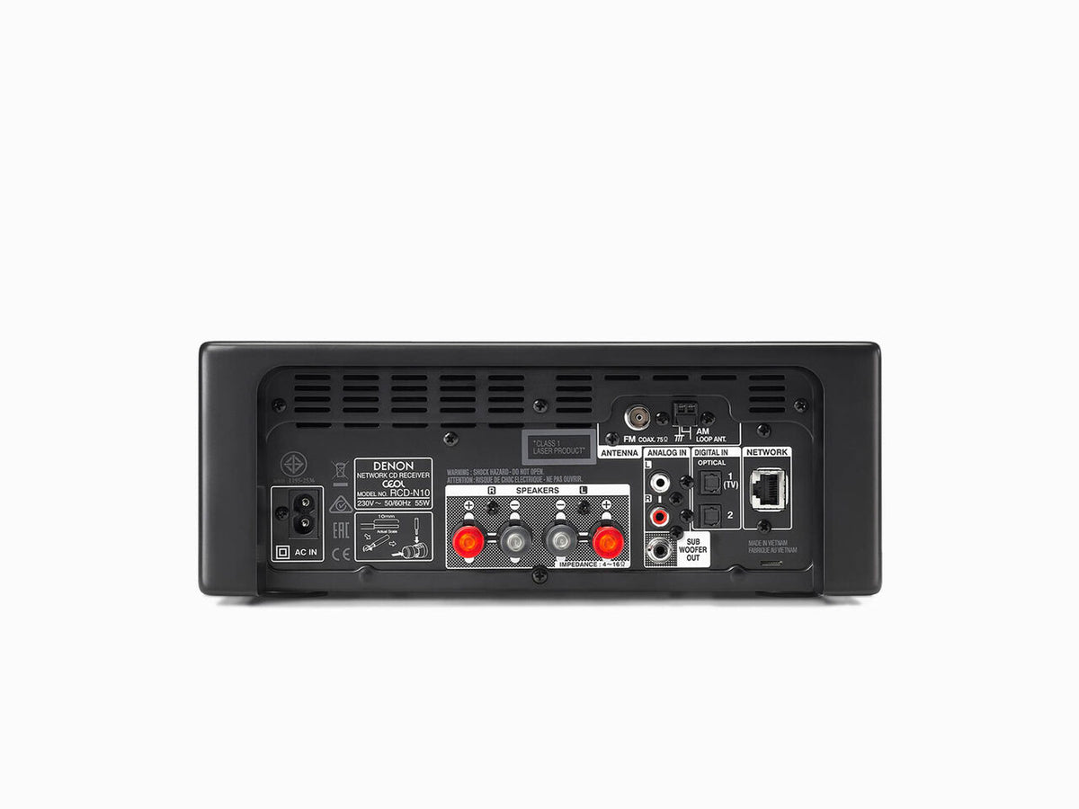 Denon CEOL N10 CD and Wireless Music System (No Speakers)