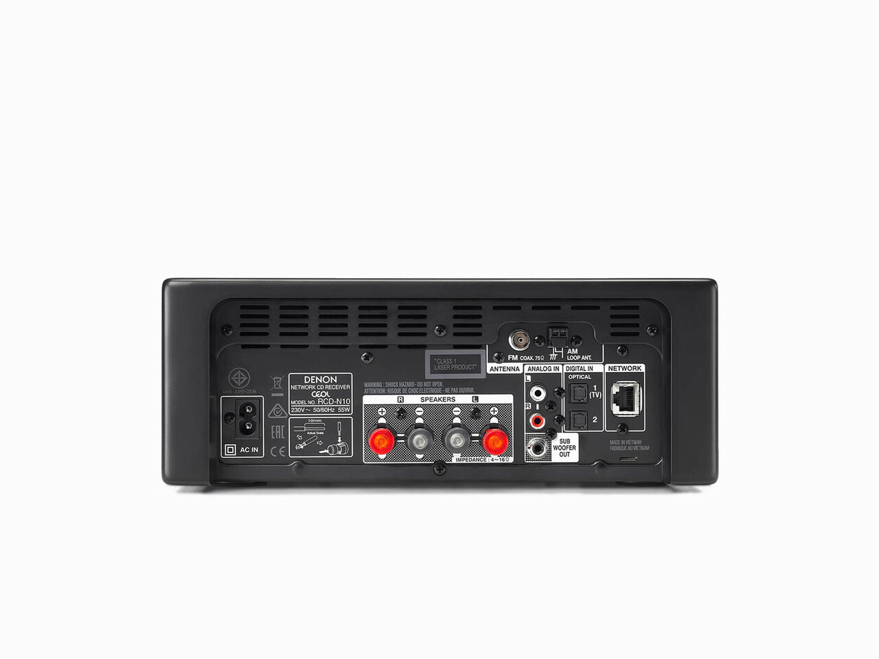 Denon CEOL N10 CD and Wireless Music System (No Speakers)