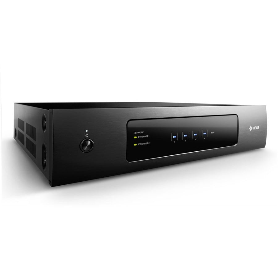 Denon Heos Drive HS2. 4 zone audio distribution system with amplifer. Colour: Black.