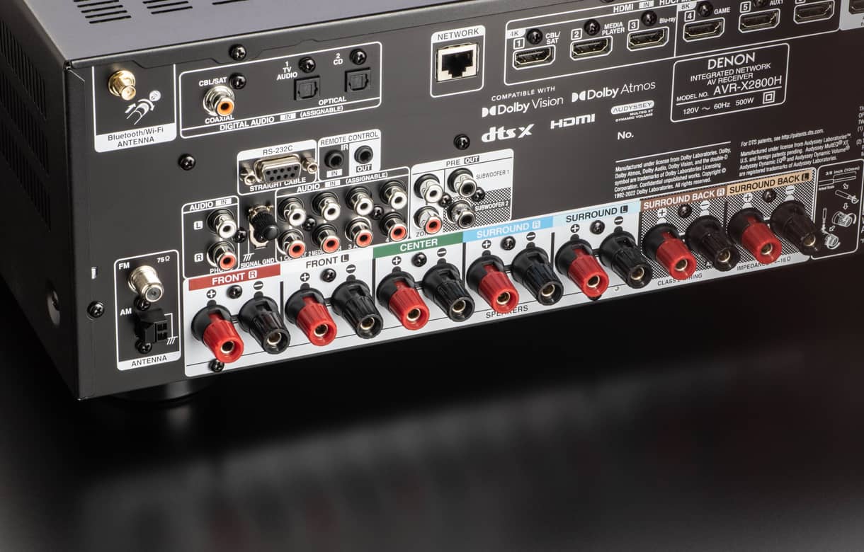Denon AV Receiver AVR-X2800H
