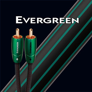 Audioquest Evergreen Analog Audio Interconnect Cable (3.5mm Mini M to RCAs)