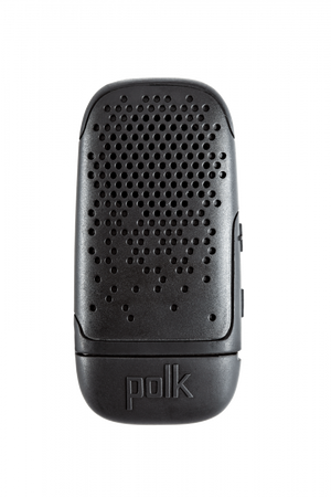Polk Audio Boom Bit World's First Truly Wearable BT-Speaker Speaker. Black Colour.